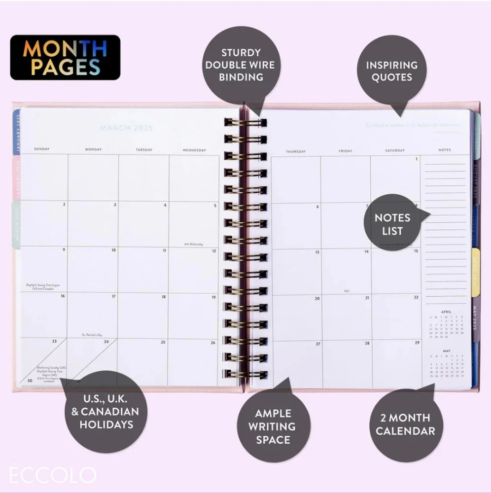 💕NEW 18 Month 2025-2026 Planner💕